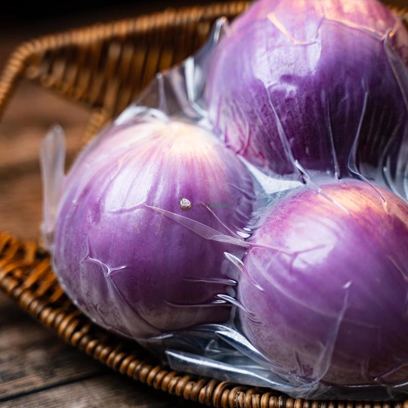 Peeled Red Onion 1KG (PKT) 1