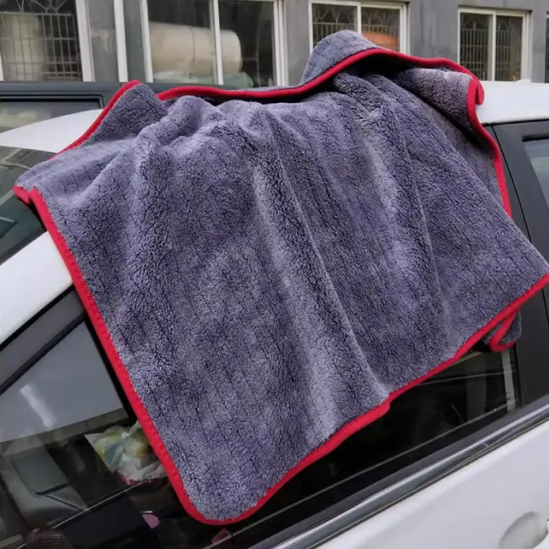 Car Wash Towel, 60*90cm Car Cleaning Rag, Microfiber Car Drying Towel, Multifunctional Car Wash Accessories 6