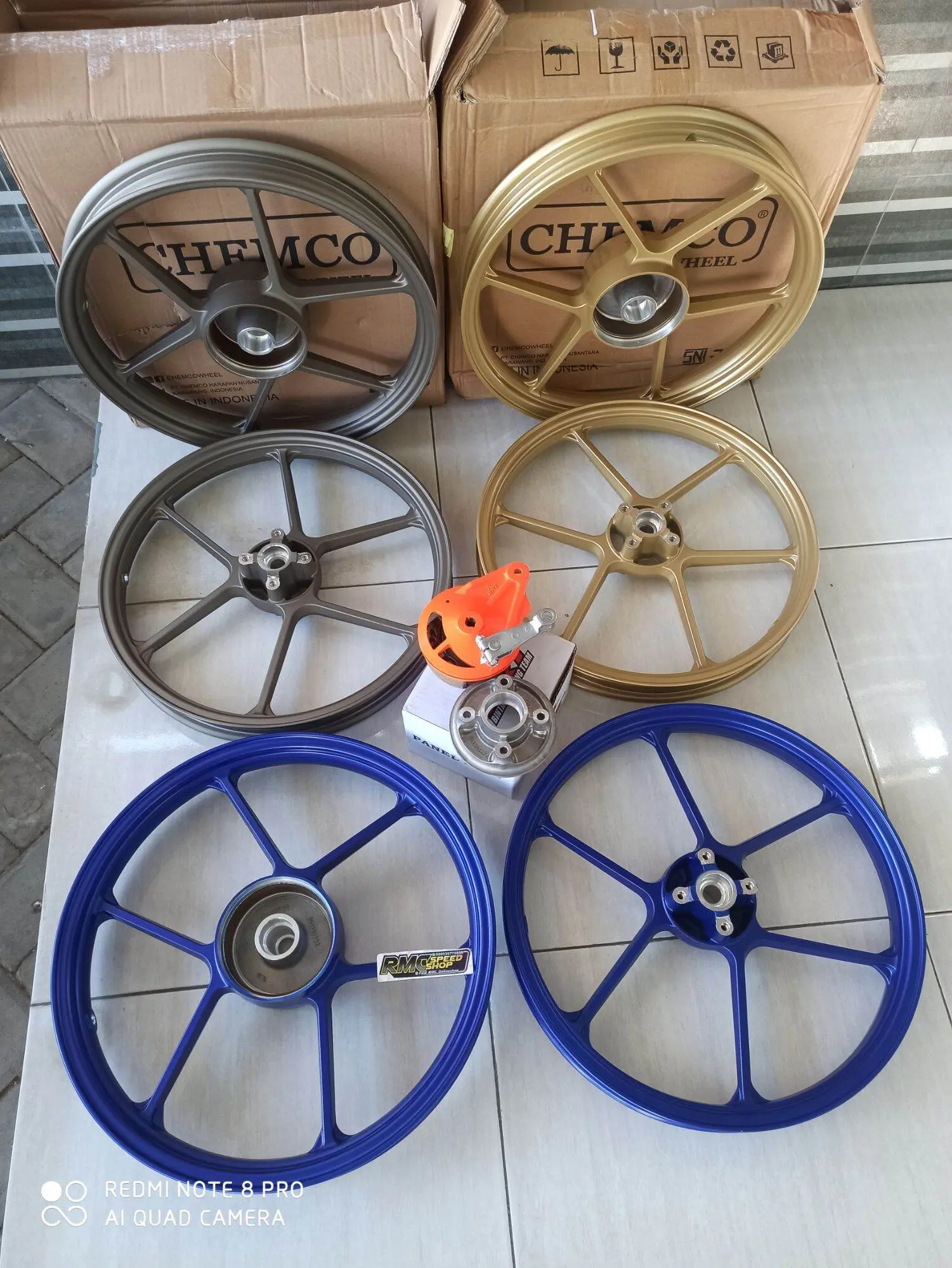 BRT VELG YAMAHA UNIVERSAL FULLSET PNP