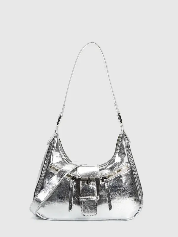 Women's Trendy Vintage Shoulder Bag, Fashionable Pu Leather Shoulder Bag for Work & Daily Used, Y2k Style Underarm Bag, Casual Trendy Versatile High-quality Daily Commuting Bag 5