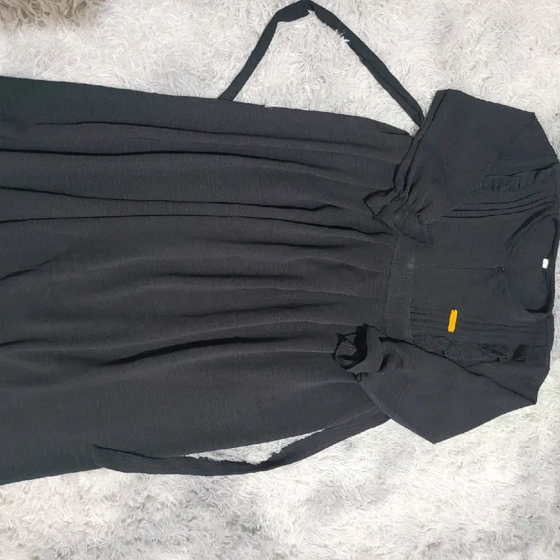 Baju Gamis Anak Mewah Umur 1 Sampai 12 Tahun Bahan Crinkle Polos Airflow Muslim Polos 3