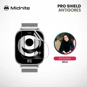 MIDNITE x NILS | Anti Gores Smartwatch Pelindung Layar