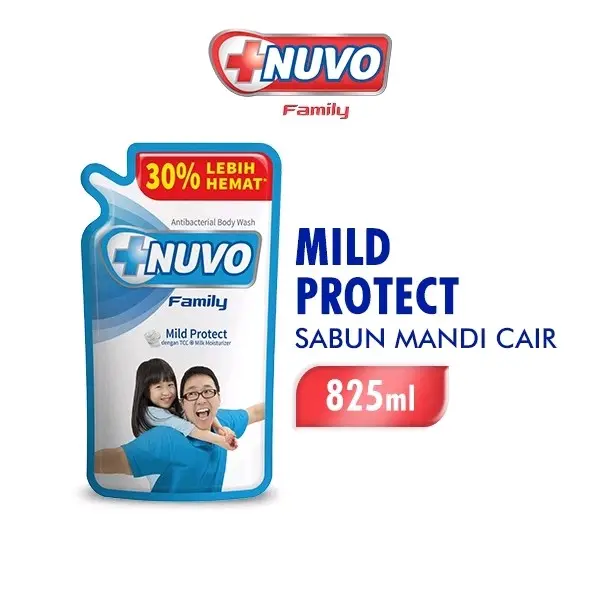 Nuvo Sabun mandi cair 825ml packing aman 0