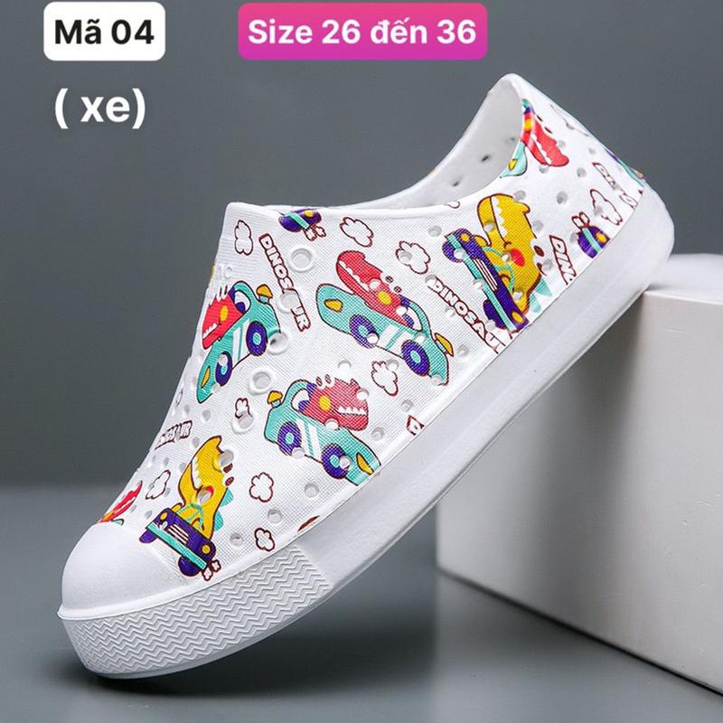 Giày nhựa đi mưa, đi biển NATIVE LUCHI- giày trẻ em siêu nhẹ, giày đi mưa 6