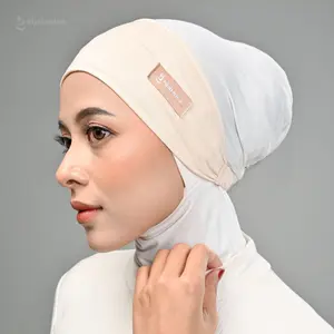 Hijaberies - Inner Hijab Bandana | [Beli Lokal] Ciput Dalaman Kerudung Katun Rayon Ringan dan Karet Anti Pusing model Turki Instan Dewasa