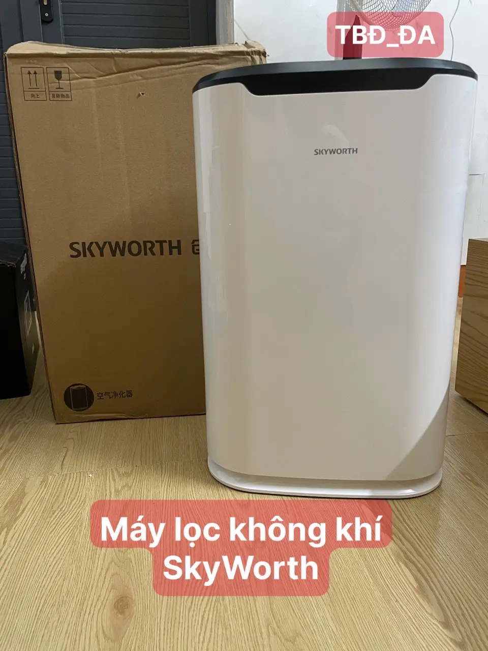 Máy Lọc Không Khí Skywortth Q14-S5,Q12-S4 Lõi lọc HEPA 4 lớp, Công Suất 45W, Tiếng ồn Thấp ( Máy cỡ lớn , cao 0.5 mét)
