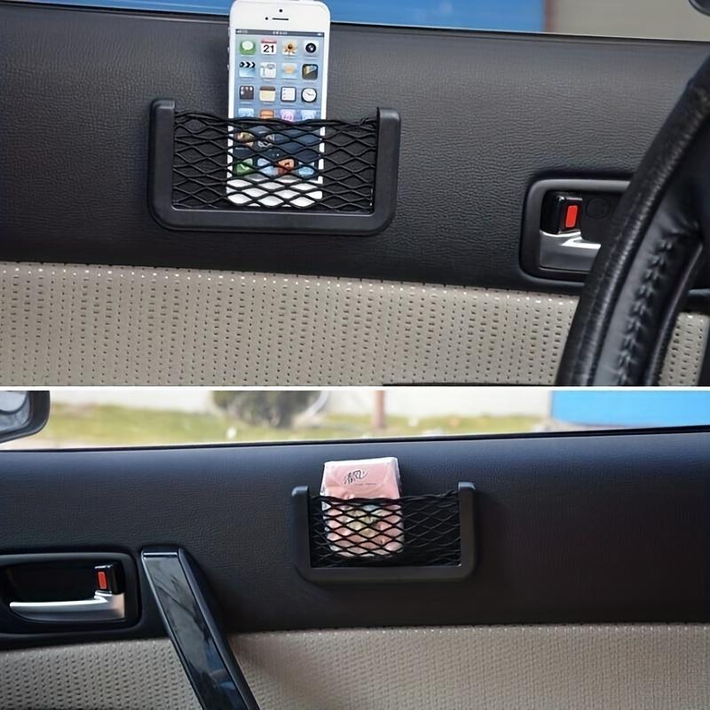 Car Seat Back Storage Net Bag, 1 Count Car Seat Back Organizer, Universal Car Interior Accessories for Stowing & Tidying 6