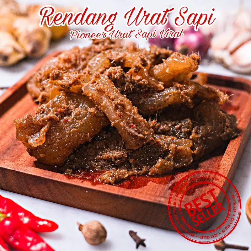 Rendang Urat Kaki Sapi Khas SumatraRasa 3