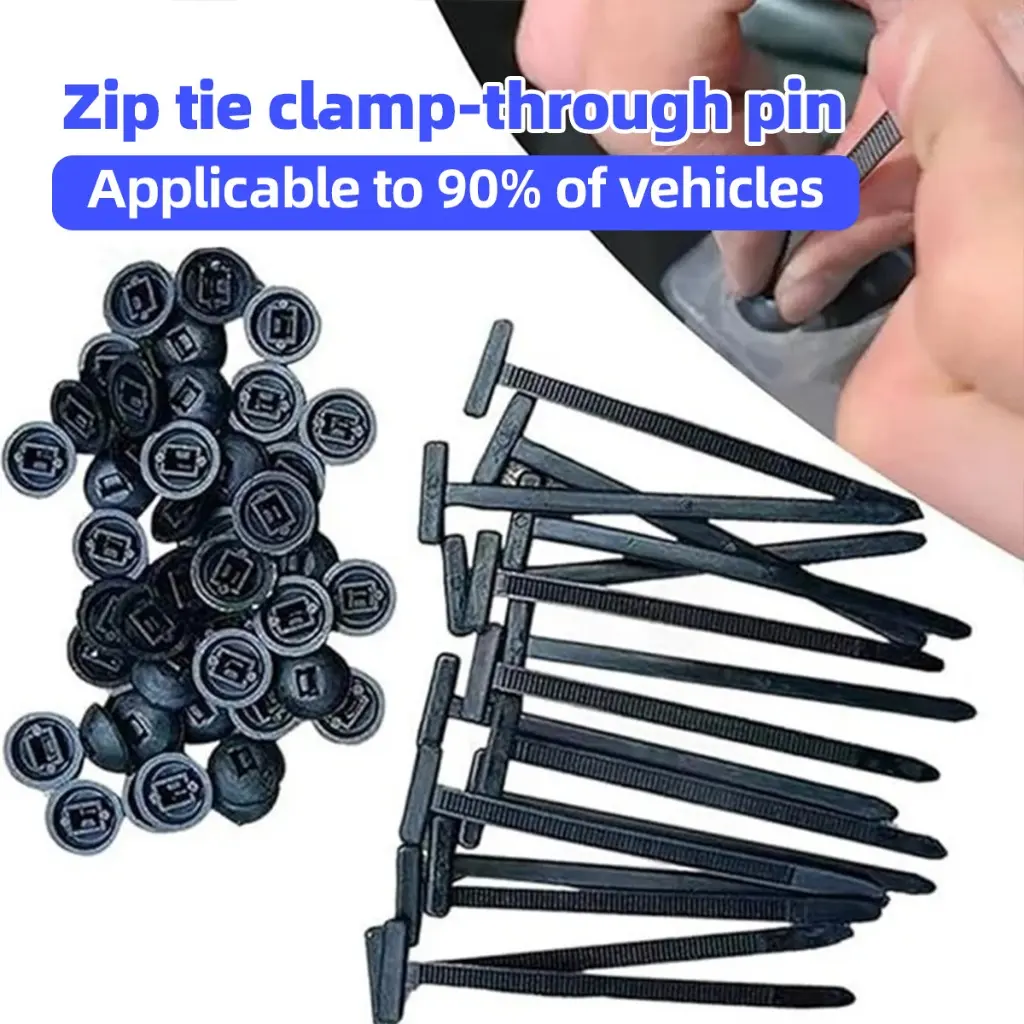 [30/50pcs]Buckle Ties Autolock kabel Serbaguna Ikat Mobil Dan Motor Tali Pengikat Universal Cable Tie Buckle Multipurpose