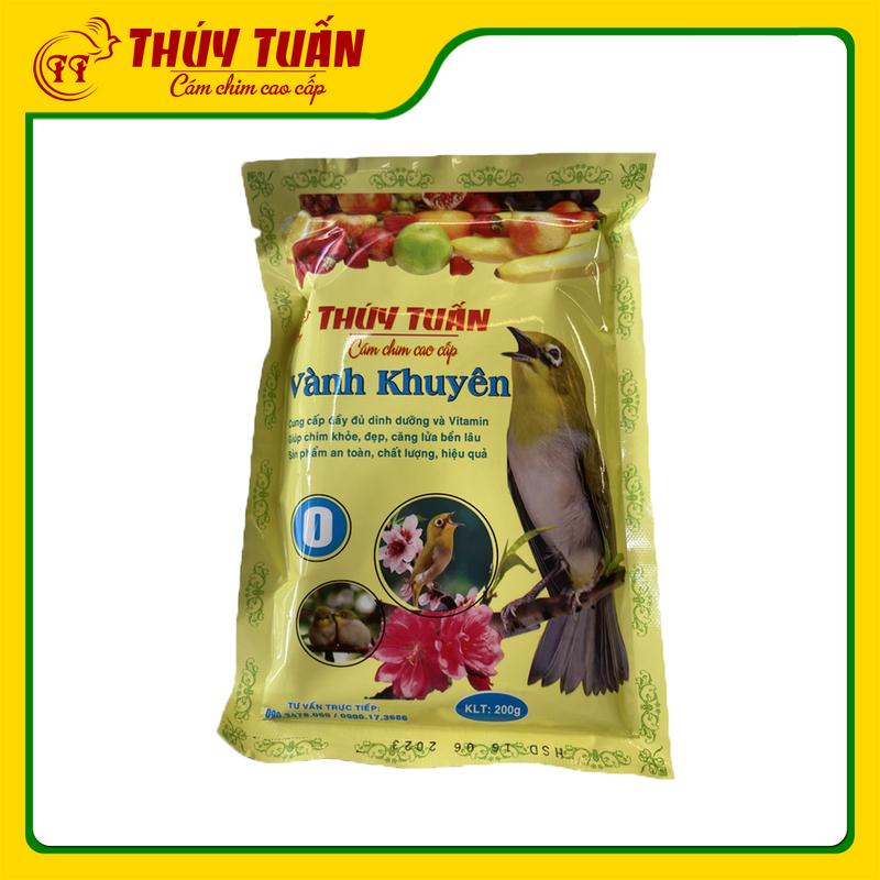Cám chim vành khuyên Thúy Tuấn số 0 cao cấp 200gram - Cám chim Thúy Tuấn chính hãng