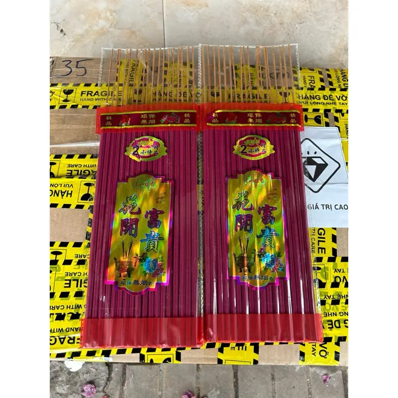 [18cây] Nhang Nở Hoa Phú Quý Tài Lộc Thơm Mùi Đàn Hương Tạo Thành Bông Hoa, Chiêu Tài, Cầu Lộc 2