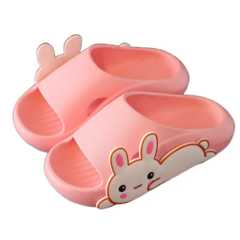 Kumada Sandal Kelinci Lucu Untuk Anak Laki laki Dan Perempuan Non-slip Mandi Dalam Ruangan Sandal Laki-Laki Dan Untuk Anak Besar Dan Sedang Sandal TX08 Kaki Fashion 8