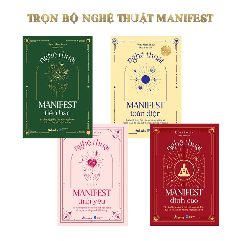 Sách - Trọn Bộ Nghệ Thuật Manifest COMBO + CHỌN LẺ
