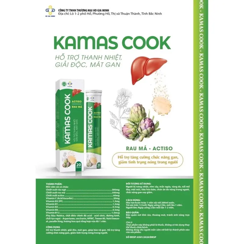 Viên sủi Vitamin tăng cường đề kháng, giải độc, mát gan - Tăng cường sức khỏe