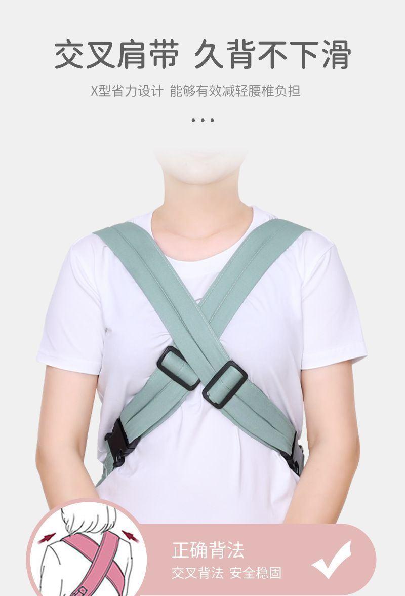 Product Introduction of Baby Carrier for Outdoor Use, Easy Front and Back Use, Front Carry Style, Lightweight Newborn Baby Carrier, Hands-Free Baby Carrier 4