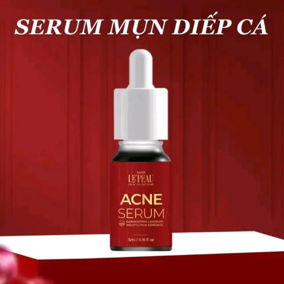 serum mụn diếp cá 5ml Le'peau