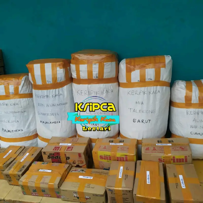 Keripik Kaca 1 kg ( Bahan Mentah ) bening dan tipis harga Grosir langsung dari produsen Kripik Singkong 3