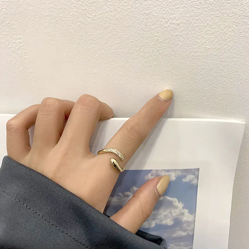 EMLYS.studio - SNAIL RING adjustable Cincin Simple 2