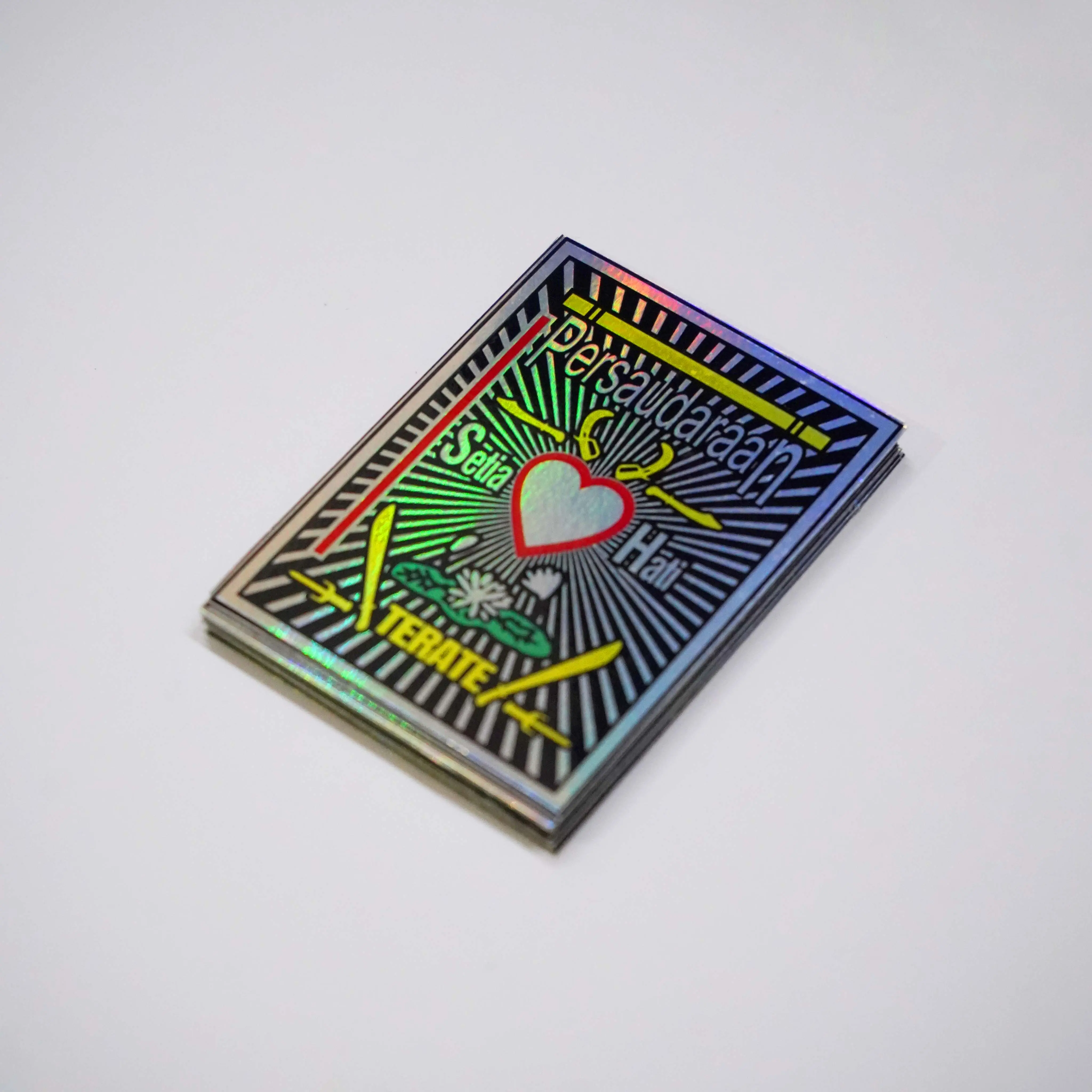 STIKER PSHT HOLOGRAM GLOSSY (WATERPROF)