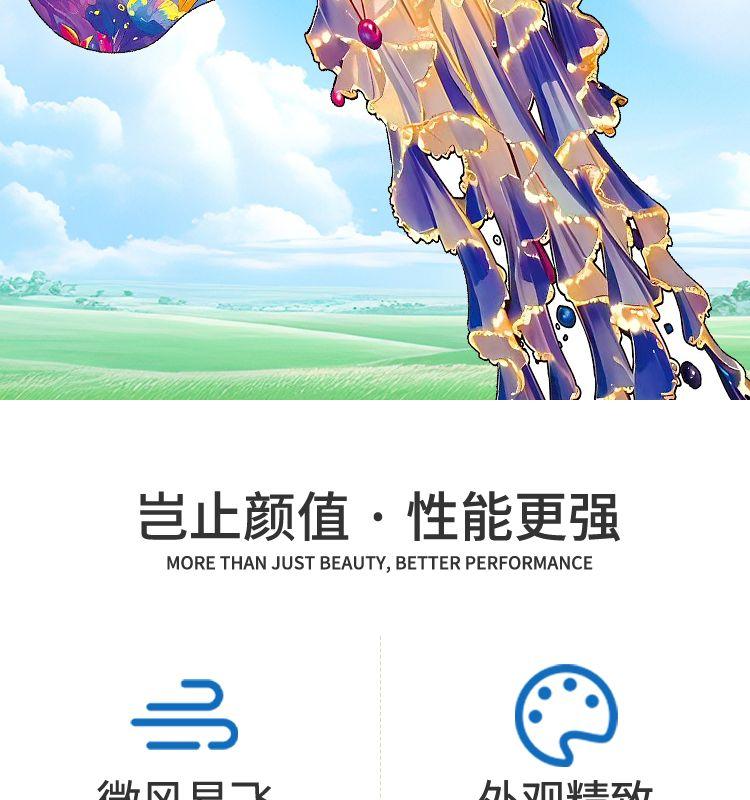 Product Introduction of Diều Sứa, Cao Cấp, Dành Cho Người Lớn Và Trẻ Em, Thích Hợp Để Chụp Ảnh Và Thể Thao Ngoài Trời, Nhiều Màu Sắc, Bộ Sưu Tập Người 2470, Mới Năm 2025 2