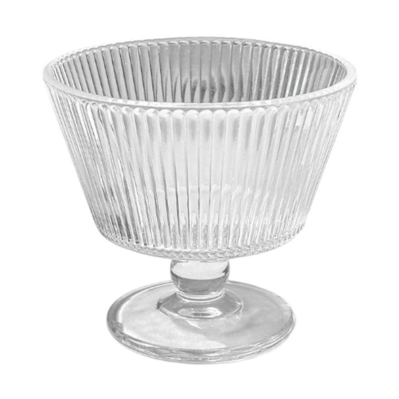 Retro Goblets Glasses Dessert Bowl Lightweight Pastry Bowl Glass ...