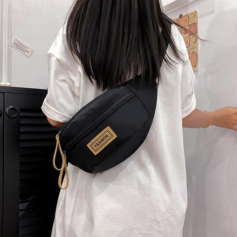 Product Introduction of Chest Bag For Men Solid Color Waist Bag High Quality Women Shoulder Bag Multifunction Male Fanny Pack Crossbody Small Bag 28