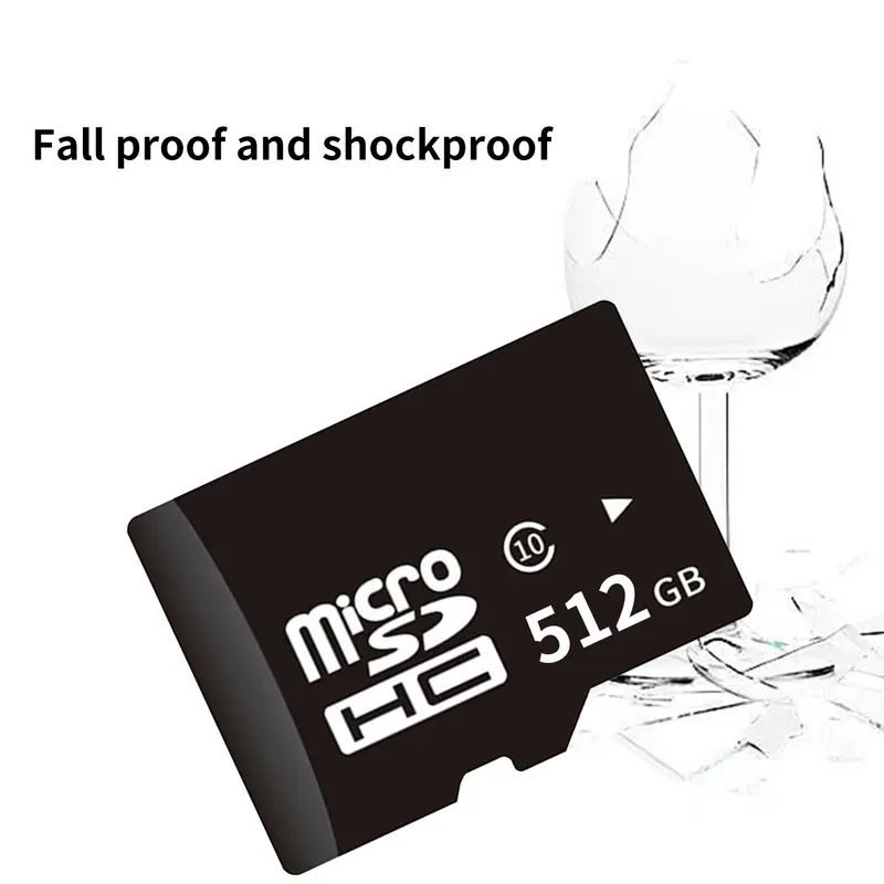 Thẻ TF, Chuyên Nghiệp, C10, 16 / 32/64 / 128 / 256 / 512GB / 1TB, Bộ Chuyển Đổi, Mini, Thẻ Nhớ Tốc Độ Cao, Thích Hợp Cho Điện Thoại Di Động 4