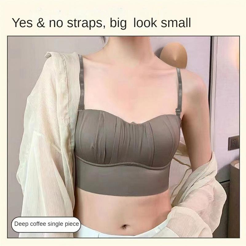 Product Introduction of dingzhenkeji13 【COD】 (BUY 1 TAKE 1)Breathable Comfortable Anti-Sagging Wireless Bra: Seamless Thin Push-Up Underwear for Women, No-Slip Straps, Smooth Coverage, Moisture-Wicking Fabric for Yoga & Active Lifestyles 24