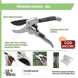 Gunting Pruning SK5 - Gunting Dahan Tanaman Taman Ranting Bunga Kebun
