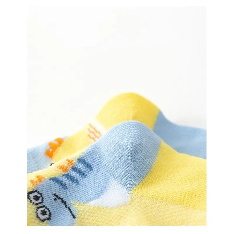 PROMO 6 PASANG KAOS KAKI MOTIF ANAK SEKOLAH 4