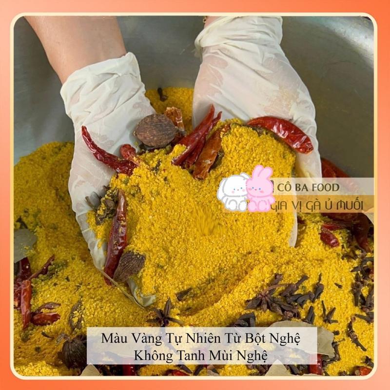  1kg gia vị ủ muối hoa tiêu   không kèm sốt ủ 15-20 con gà  