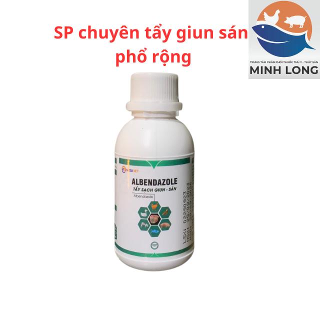 Thuốc tẩy giun sán ALBENDAZOLE 100ml