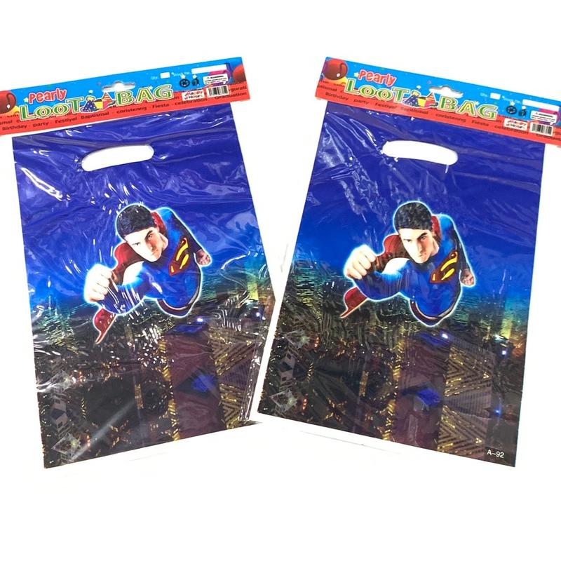 Product Introduction of Party KIngdom Superman Theme Kids Party Decoration Party Supplies 12