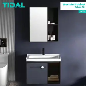 Wastafel Cabinet Set Komplit Modern Minimalis Kamar Mandi Tidal TD059