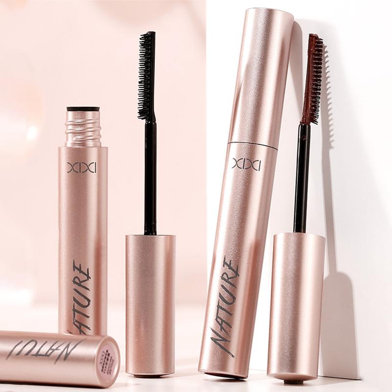 Mascara Không Thấm Nước, Cong Tự Nhiên, Dày, Màu Đen Và Nâu