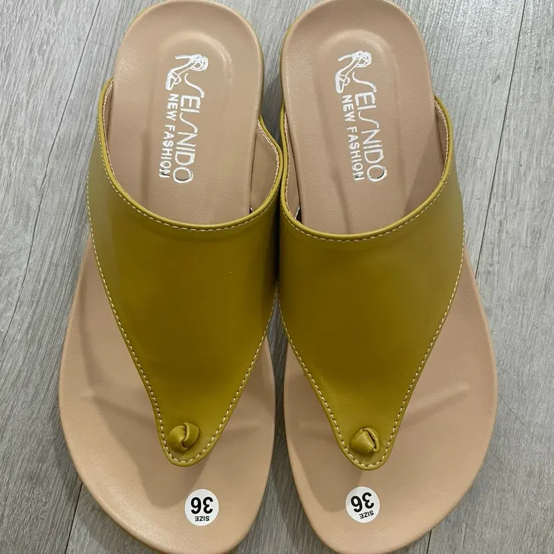 Dép kẹp mới 2024 đế cao su cao cấp đế 2cm DéP Nữ 1