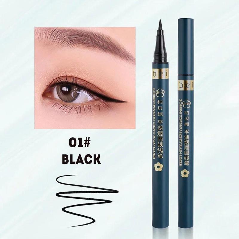 2 Colors Eyeliner Pencil Quick Dry Long-lasting Black Brown Eyeliner Pen Eye Makeup Makeup Tools 5