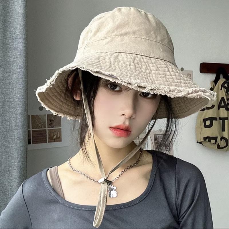 Mũ Nón tua rua Hàn Quốc nam nữ thể thao, Mũ tai bèo vành rộng mã 055