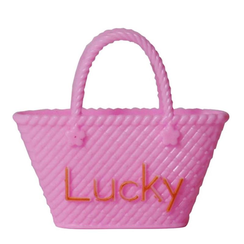 Product Introduction of XINELU Plush Dolls Bag Dollhouse Dollhouse Min Handbag Dress Up DIY Shopping bag Cute Mini Princess Doll Handbag Children Gift 13