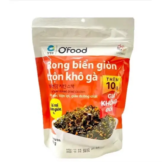 [Combo Mua 3 Tặng 1] Rong Biển Trộn Cơm 4Vị, Hải Sản/Khô gà/Trộn Gia Vị Rong Biển OFood 30g 2