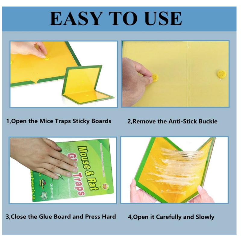 Product Introduction of XXL Strong Mouse & Rat Glue Traps | Pest Control Sticky Trap | SG LOCAL STOCK 12