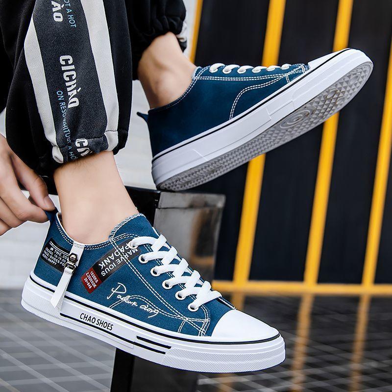 GIÀY NAM LUCKY 1281, Giày Thể Thao Nam Sneakers Casual CHAO SHOES Chất Vải Canvas Kiểu Dáng Basic Dễ Phối Đồ 6