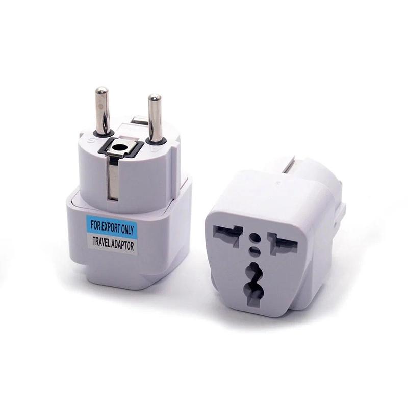 Bộ Chuyển Đổi phích cắm điện AC, Thông Dụng, 1 mảnh, cho Đức, Hàn Quốc, EU, phích cắm Hoa Kỳ / AU / UK đến DE KR, Bộ chuyển đổi ổ cắm phích cắm, phích cắm du lịch