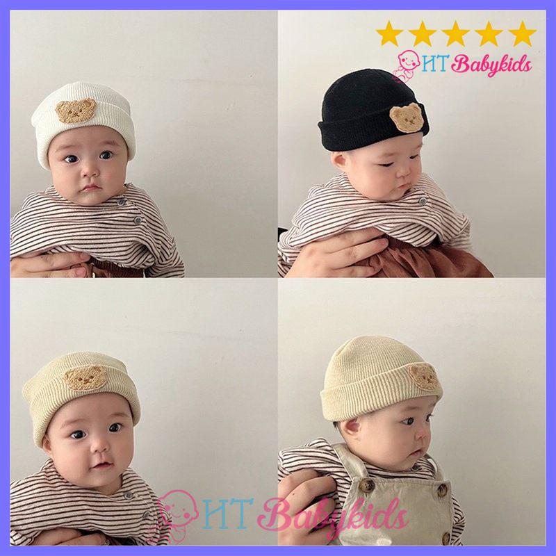 Nón Len Gấu Đáng Yêu Cho Bé Trai Bé Gái