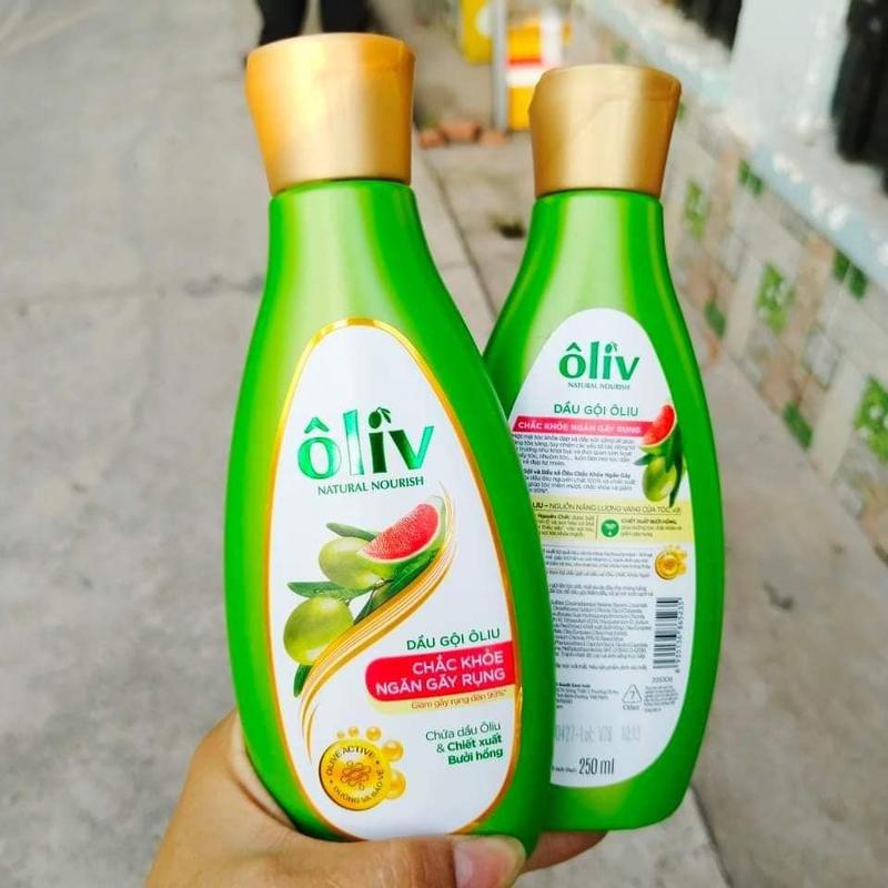 Dầu Gội Dưỡng Tóc Oliv 650ml tặng kèm sữa tắm tùy loại 250ml 2