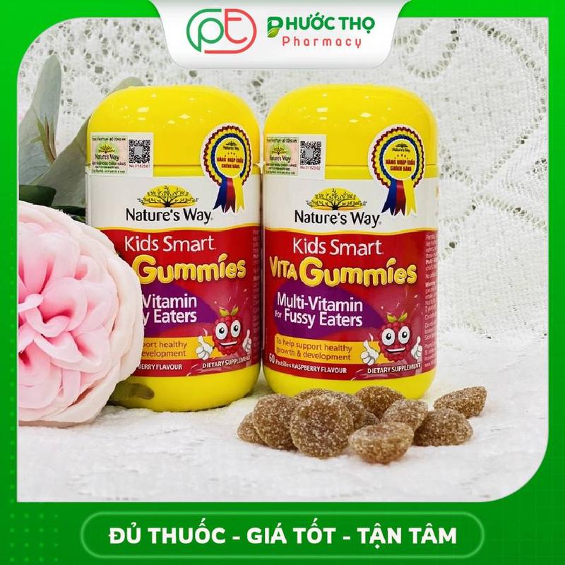 Vita Gummies Multi Vitamin For Fussy Eaters - Kích thích ăn ngon, hỗ trợ hệ tiêu hóa cho trẻ (Hộp 60 viên) 4