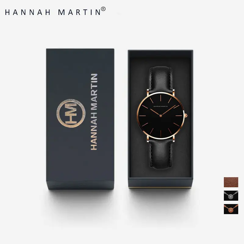 HANNAH MARTIN Jam Tangan Wanita Sangat tipis 100% Original  CH36-FH hadiah watches 2