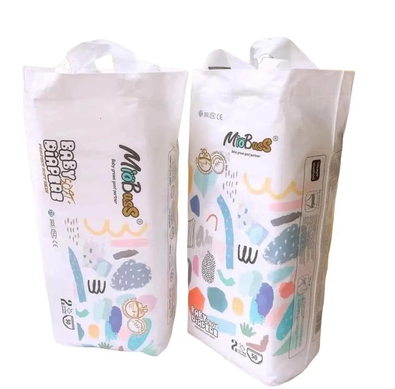  Bỉm Miobus  combo 2 bịch 100 miếng bỉm quần  cao cấp form bo mông chống tràn màng 5D chống hăm Cho Bé bỉm  miobuss 