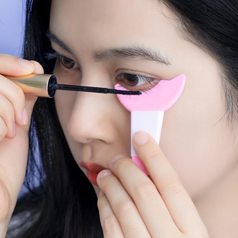  Mẫu Khuôn Kẻ Mắt Làm Bằng Silicon Cho Trang Điểm Mắt Giấy Nến Lông Mi Tấm Bảo Vệ Dụng Cụ Bảo Vệ Mascara Tạo Kiểu Lông Mày Và Kẻ Mắt Dụng Cụ Tạo Hình Mắt 