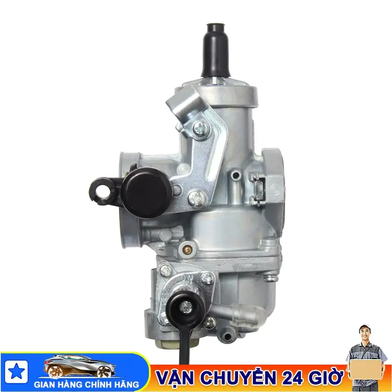 [Bán Chạy] Bộ chế hòa khí WAVE 125, bộ chế hòa khí xe máy, bộ chế hòa khí xe đạp leo núi mini, bình xăng xe máy Honda Keihin Phụ Kiện Phụ Tùng 5